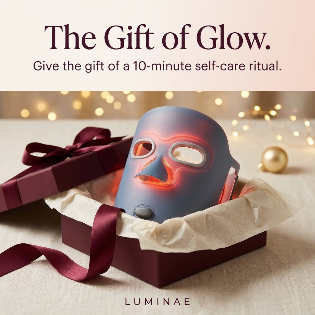 Luminae Pro LED Face Mask – 320 LEDs | 3-Min Daily Skin Care Treatment