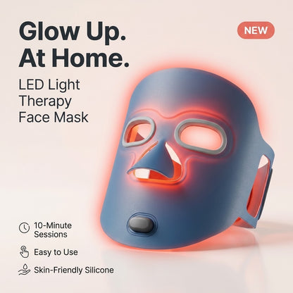 Luminae Pro LED Face Mask – 320 LEDs | 3-Min Daily Skin Care Treatment