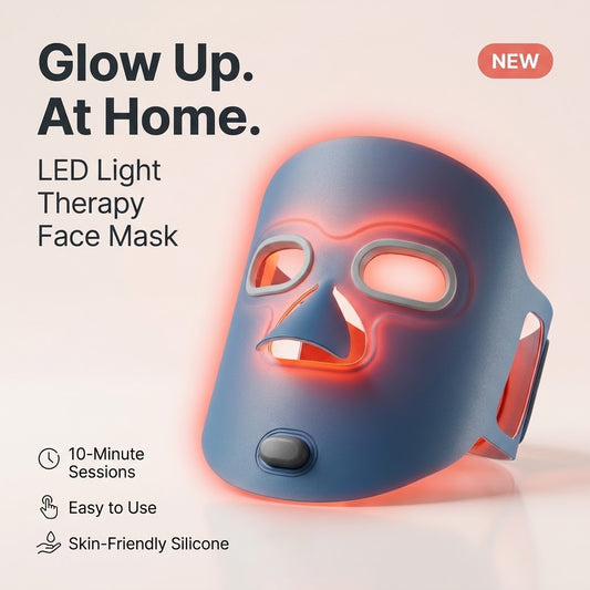 Luminae Pro LED Face Mask – 320 LEDs | 3-Min Daily Skin Care Treatment