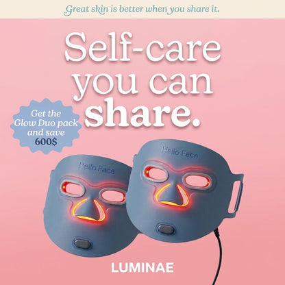 Luminae Pro LED Face Mask – 320 LEDs | 3-Min Daily Skin Care Treatment